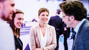 会議イベントでのビジネス・ユーザー