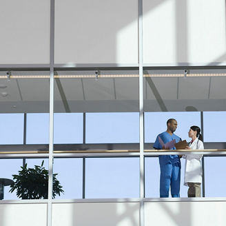 Japanese alt text: 病院を核としたスマートシティの可能性