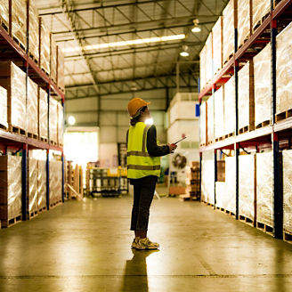 Japanese alt text: 補修部品事業におけるグローバル在庫配置の最適化支援