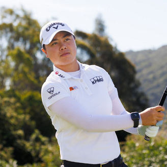 白ユニフォーム着用 笹生優花選手