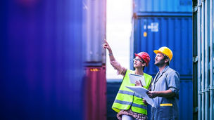 Japanese alt text: サステナブル・サプライチェーン診断サービス