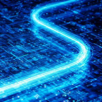 blue purple dotted abstract