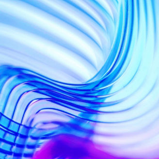 Japanese alt text: 紫と青の波紋