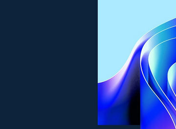 青と紫の波模様