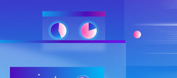  digital lock in abstract futuristic design