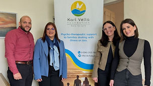 KPMG in Malta donates €5,000 to the Karl Vella Foundation to support children and families.