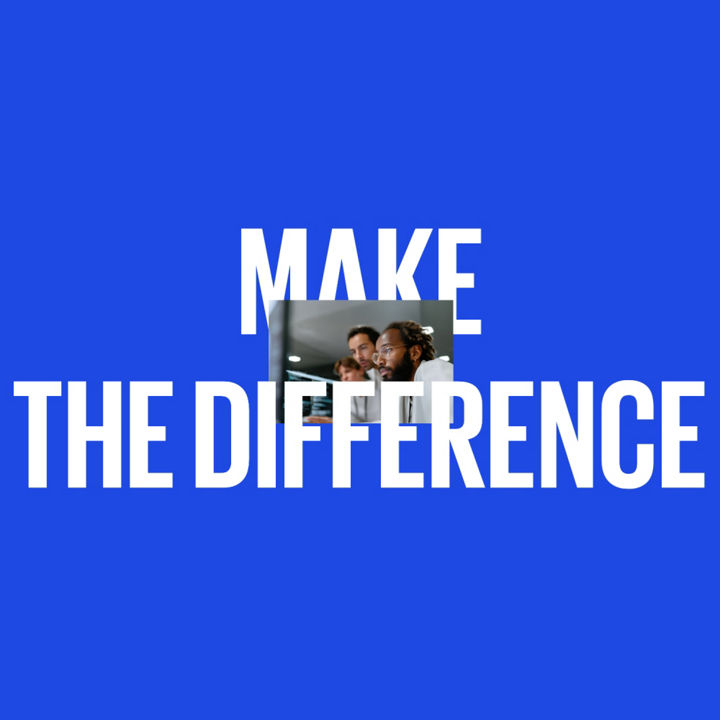 Make a difference banner