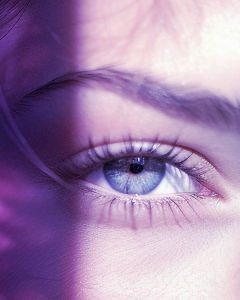 Closeup on an eye