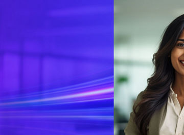 Lady in formal wear smiling