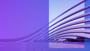 Abstraktes Bild mit Linien