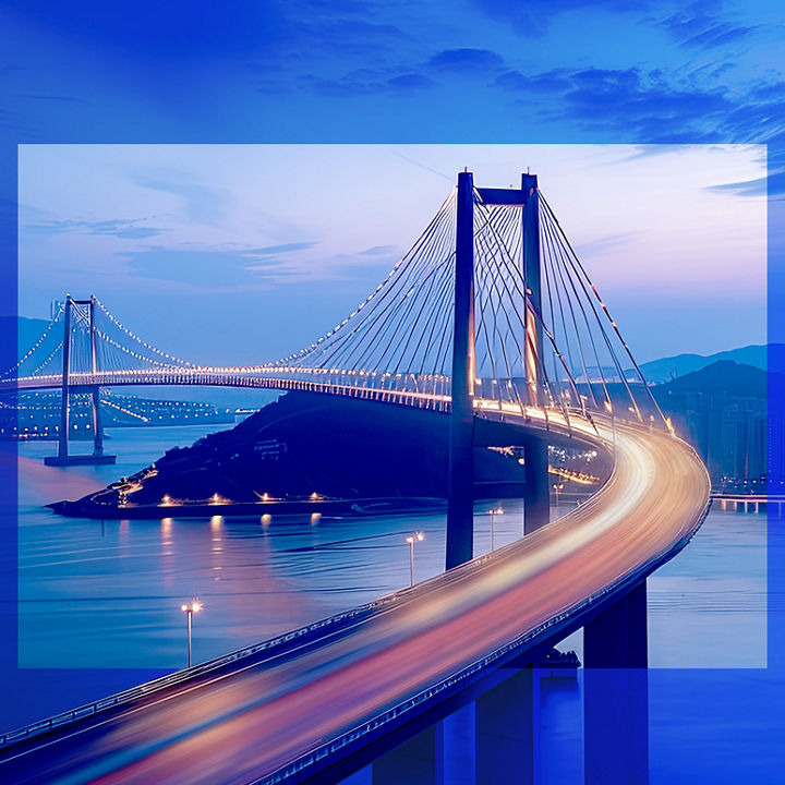 Light Trailing Highway banner