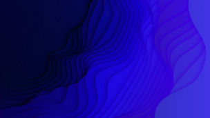 Lines in different shades of blue