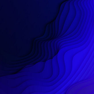 Lines in different shades of blue