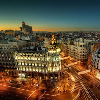Madrid cityscape