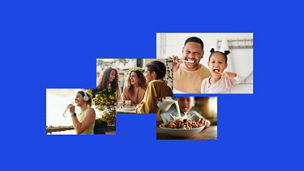 A collection of images featuring people and their lifestyles