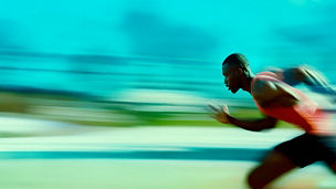 man running