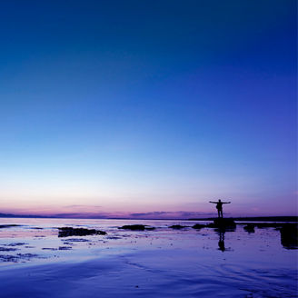 man standing ashore