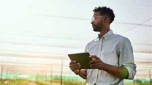 man using laptop