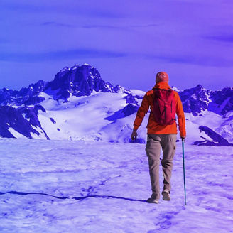 man-walking-at-mountain