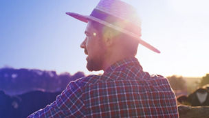 Man in farm