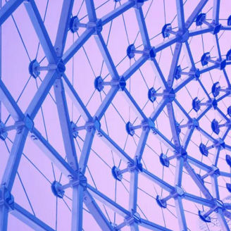 Metal square abstract image