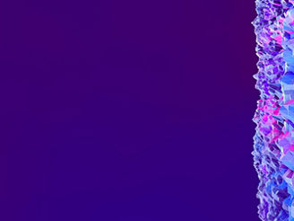 Cone shape texture on purple background