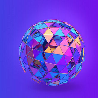 Multicolour triangles sphere