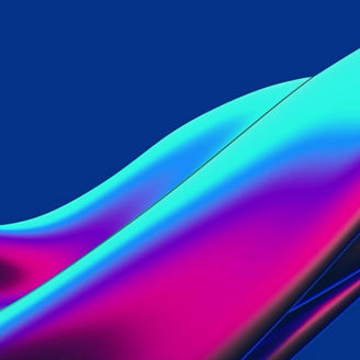 neon coloured wavy lights