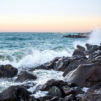 Ocean and rocks