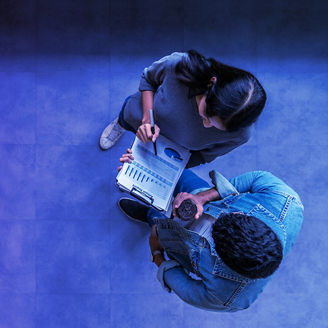 Office people working together