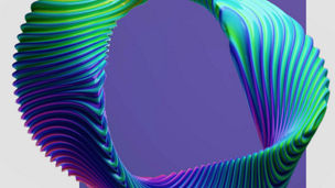 Imagen isométrica de colores