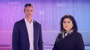 Jon Holt, Chief Executive and Bina Mehta, Chair