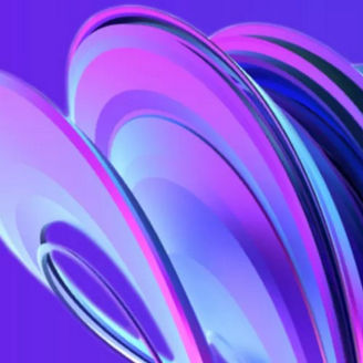 imagen digital de aros morados 