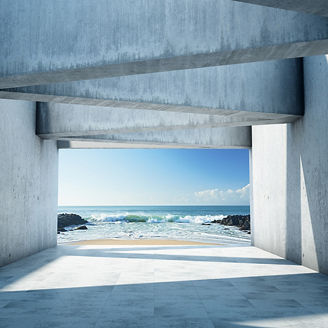 Pathway to the beach backend