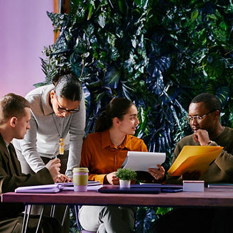 Colleagues in a meeting