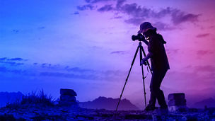 Person doing photography