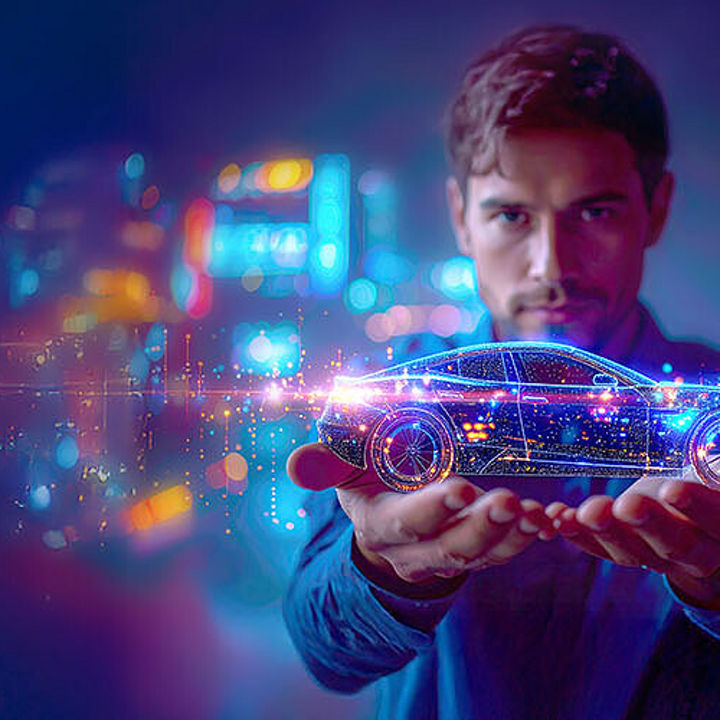 Business man in Car Sales 