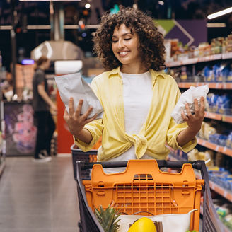 Using mobile phone in retail store