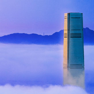 Phonebooth in cloud banner