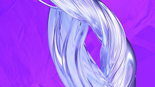 Pink transparent swirl