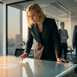 Mężczyzna przed ekranem komputera