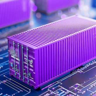 Purple circuit board