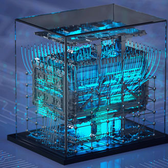 Quantencomputer Würfel