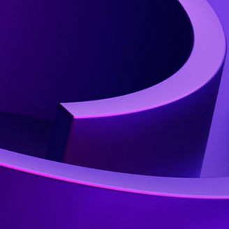 Imagem abstrata de linhas roxas