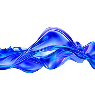 mancha de água em tons de azul e roxo