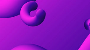 Purple cylindrical 3D structure