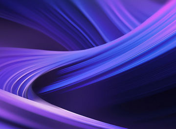 Purple and blue swirled ribbon