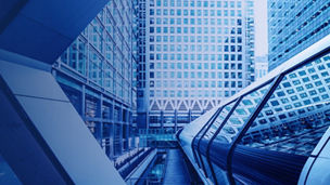 glass enclosed buildings banner