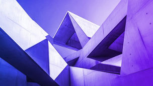 abstract purple blocks