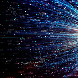 Quantum computing light rays